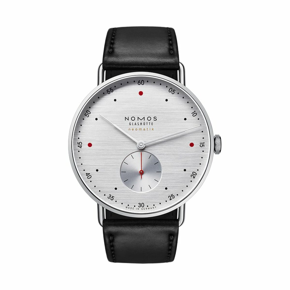 Bild 1 von Nomos Glashütte Unisexuhr Metro neomatik 39 silvercut 1114