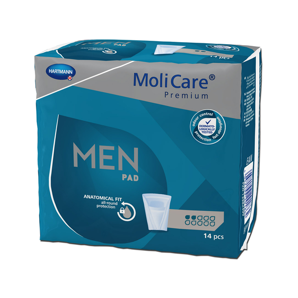 Bild 1 von MoliCare Premium MEN Pad, 2 Tropfen, 12x14 Stück