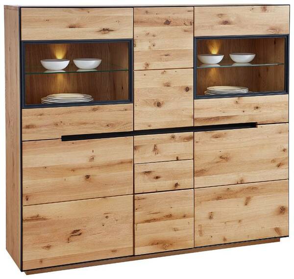 Bild 1 von Linea Natura Highboard KELIO, Massivholz