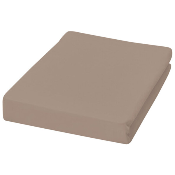 Bild 1 von Jersey Spannbetttuch, 180-200 x 200 cm, beige