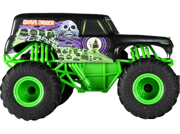 Bild 1 von SPIN MASTER MJC Monster Jam Grave Digger 1:24 Spielzeugfahrzeug, Mehrfarbig