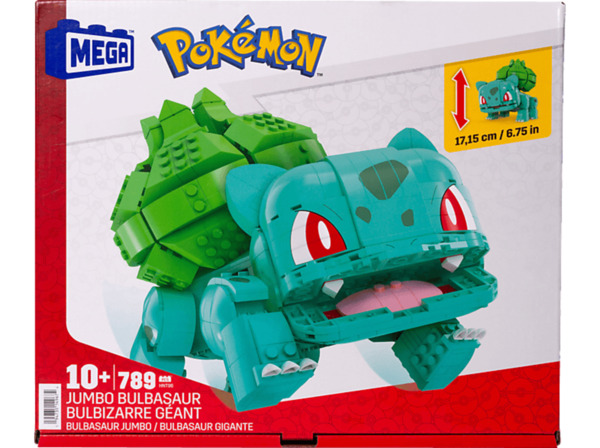 Bild 1 von MEGA CONSTRUX Pokémon - Jumbo Bisasam Bausatz, Grün