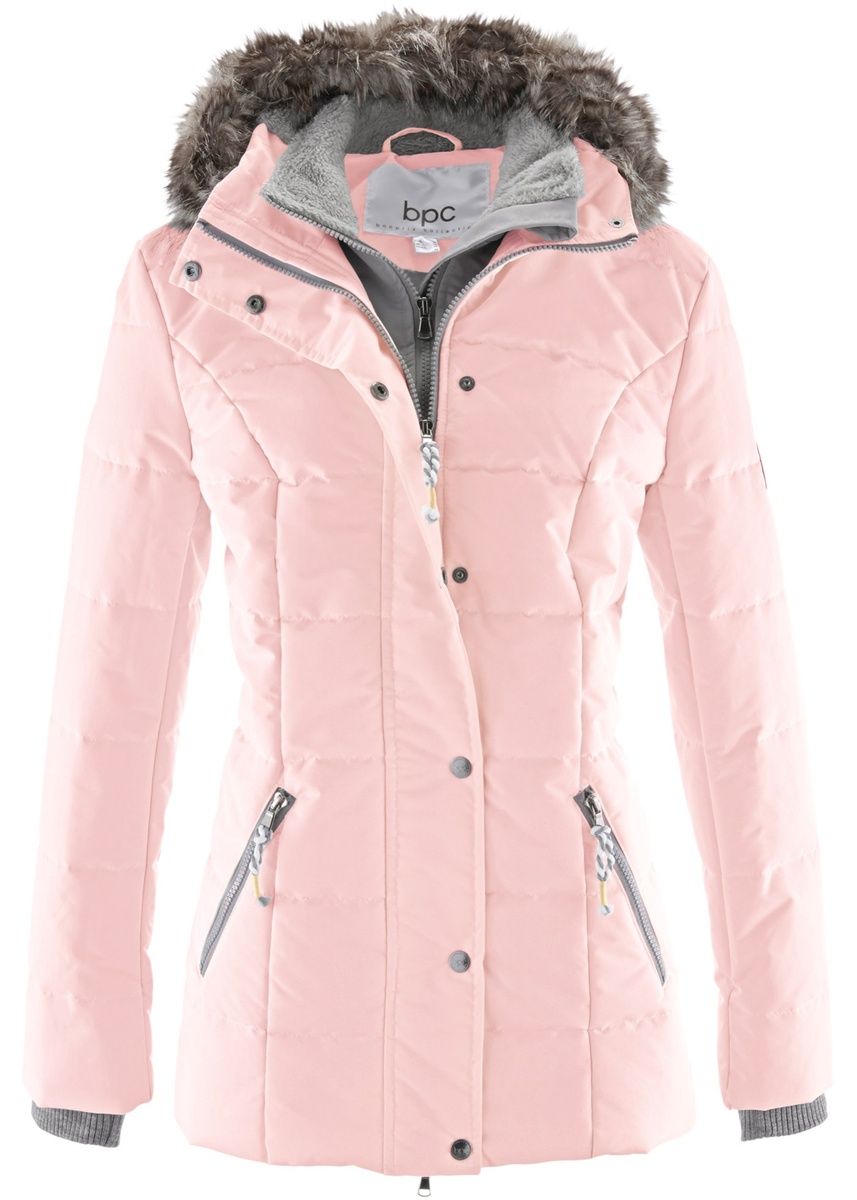 Spannende Winterjacke Rosa Damen Bild
