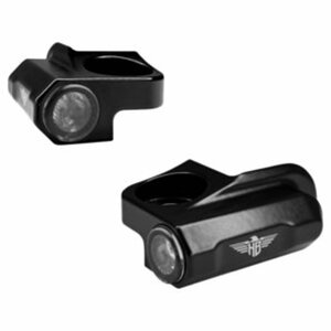 Heinzbikes NANO LED Armaturen-Blinker für H+D-Modelle, in schwarz oder chrom HeinzBikes