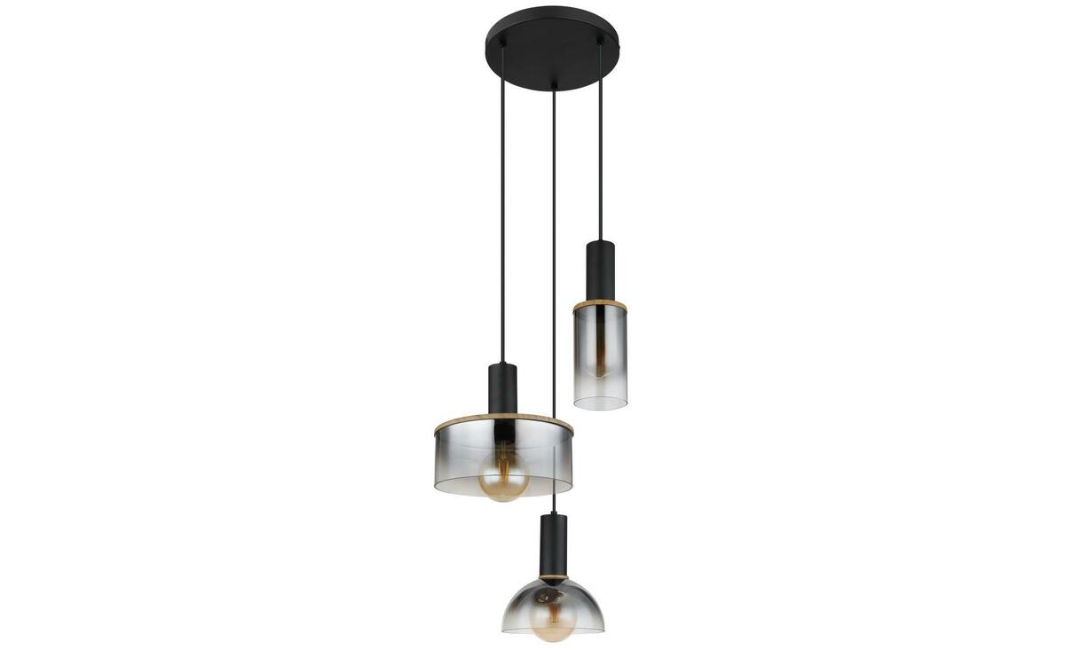 Bild 1 von Pendelleuchte ¦ schwarz ¦ Maße (cm): B: 35 H: 120 T: 35 Lampen & Leuchten > Deckenlampen - Sconto