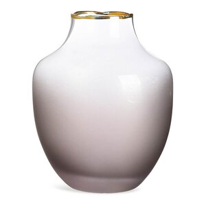 Vase FROZEN SMOKE ca.10x12,5cm, grau
