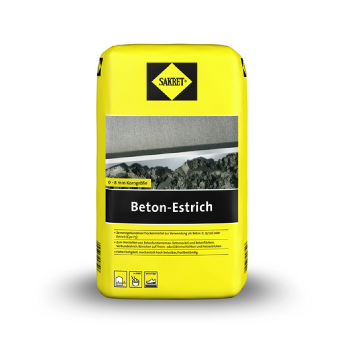 Bild 1 von SAKRET Beton-Estrich grau
