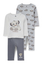 Bild 1 von C&A Multipack 2er-Der König der Löwen-Baby-Pyjama-4 teilig, Grau, Größe: 62