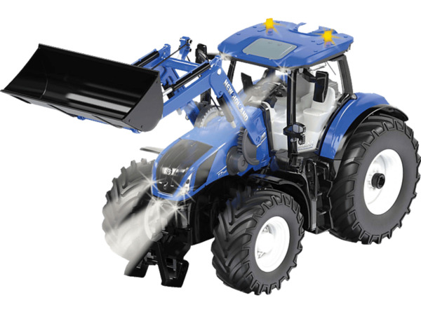 Bild 1 von SIKU 6797 New Holland T7.315 mit Frontlader und App-Steuerung ferngesteuertes Spielzeugauto, Mehrfarbig