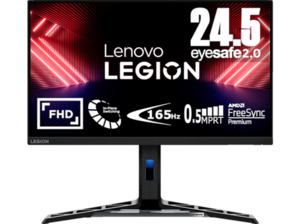 LENOVO Legion R25i-30 24,5 Zoll Full-HD Gaming Monitor (1 ms Reaktionszeit, 165 Hz (bis zu 180 übertaktet))