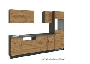 Held Möbel Küchenzeile SORRENTO, Holznachbildung