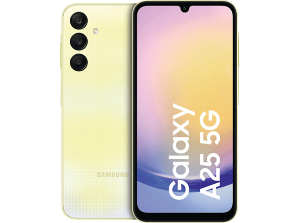 Bild 1 von SAMSUNG Galaxy A25 5G 128 GB Yellow Dual SIM