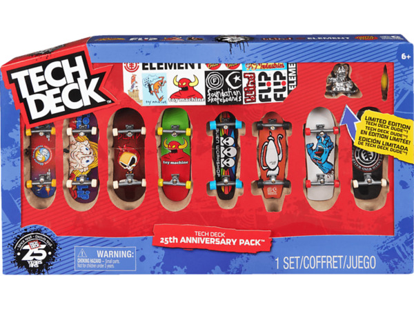 Bild 1 von SPIN MASTER TED Tech Deck 25th Anniversary Pack Spielset Mehrfarbig