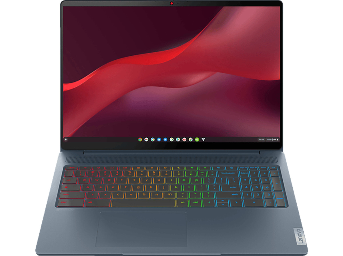 Bild 1 von LENOVO IdeaPad 5i, Gaming Chromebook, mit 16 Zoll Display, Intel® 1215U Prozessor, 8 GB RAM, 256 SSD, Intel®, UHD Graphics, Stone Blue Google Chrome OS