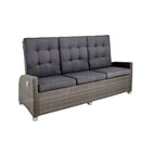 Bild 1 von Garden FLAIR Gartensofa 3-Sitzer LIANA Dining graumix