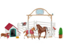 Bild 1 von SCHLEICH HC Horse Club Hannahs Gastpferde mit Hün Spielfigur Mehrfarbig