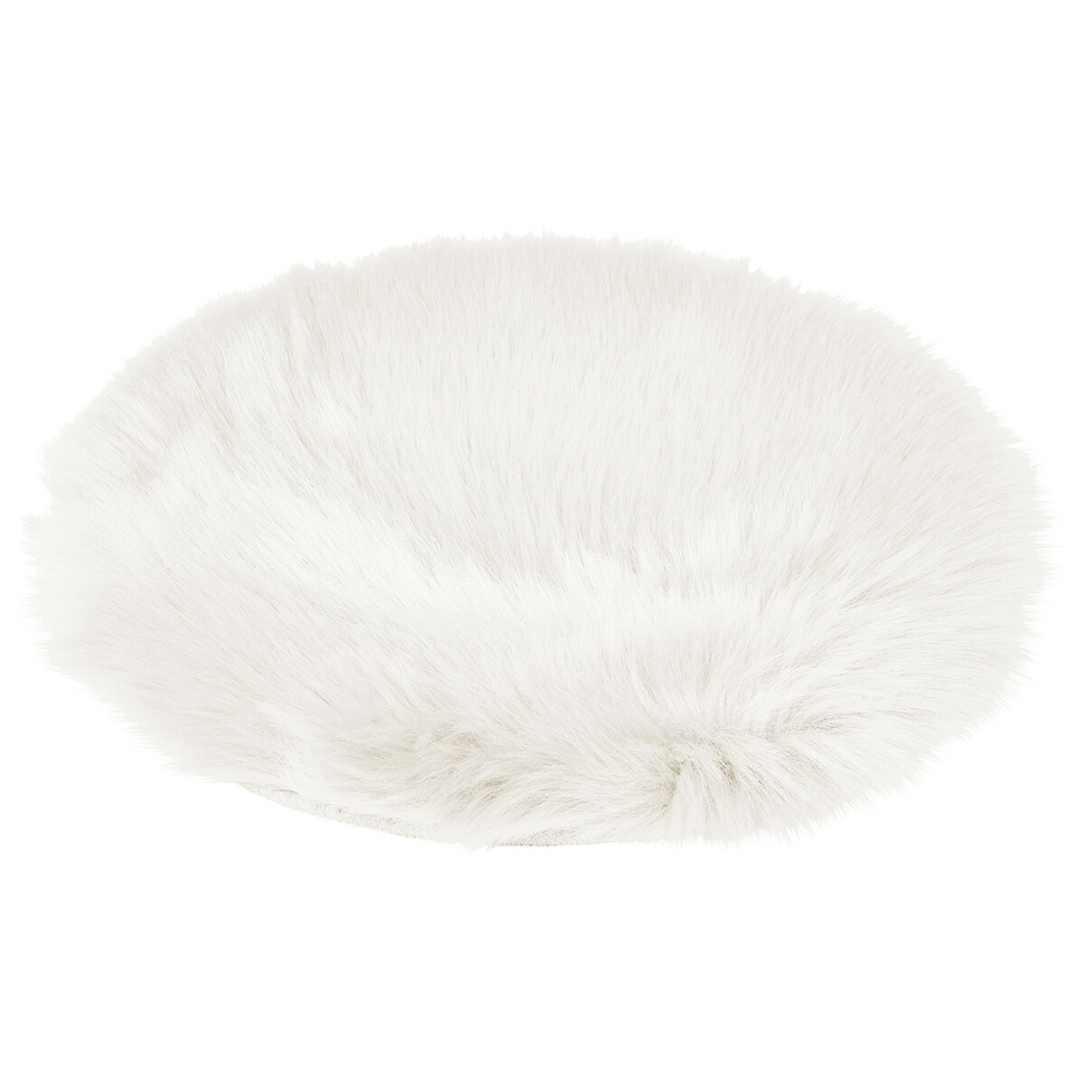 Bild 1 von Fellsitzkissen mit langem Flor WEISS