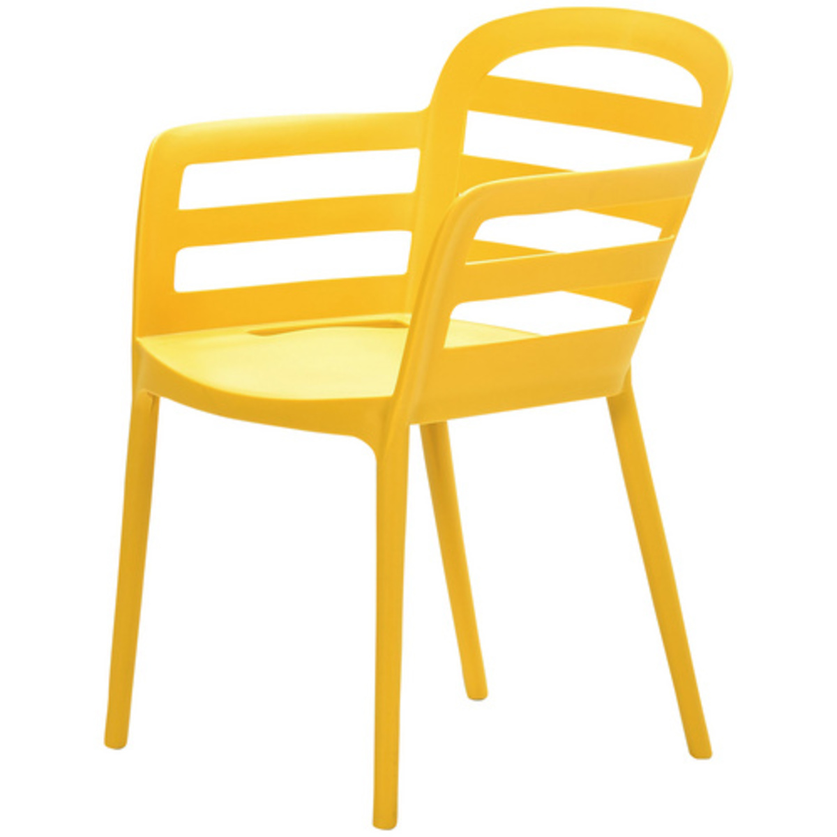 Bild 1 von GARDEN IMPRESSIONS Gartenstuhl-Set, BxH: 94 x 62 cm, Kunststoff - gelb