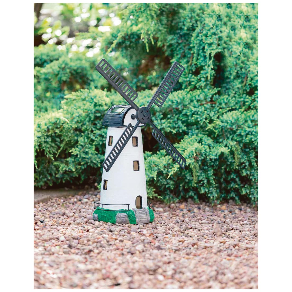 Bild 1 von Windmühle mit Solarlicht