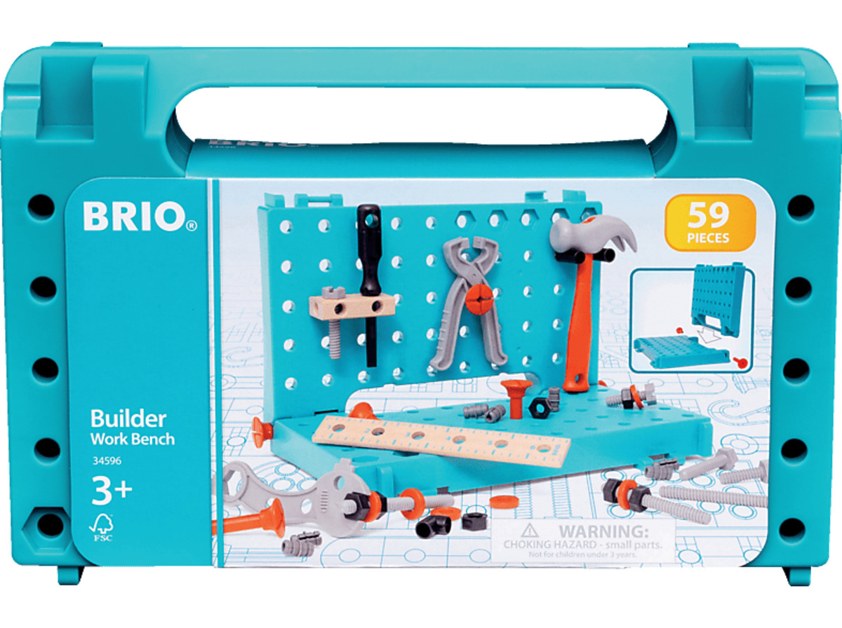 Bild 1 von BRIO Builder Arbeitsbank Holzspielzeug Mehrfarbig