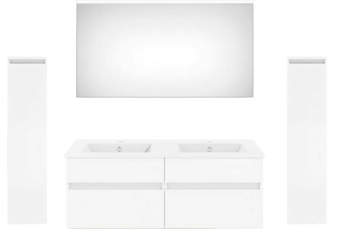 Bild 1 von Puris Badkombination GET2YOU 21, Holznachbildung