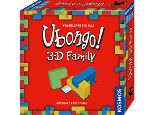 KOSMOS Ubongo! 3-D Family Gesellschaftsspiel Mehrfarbig