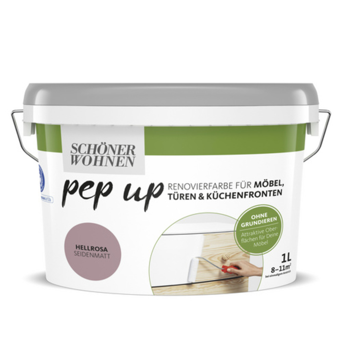 Bild 1 von SCHÖNER WOHNEN FARBE Renovierfarbe »Pep up«, hellrosa, 1 l