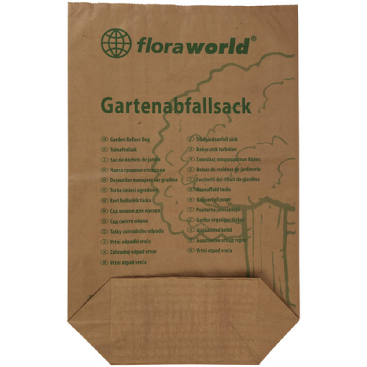 Bild 1 von FLORAWORLD Gartenabfallsack, 70 l, für Garten