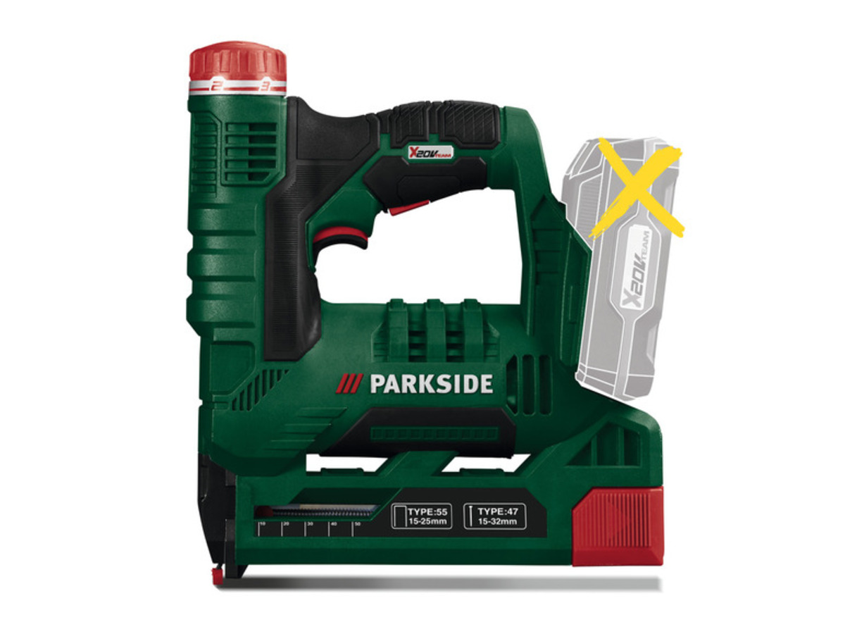 Bild 4 von PARKSIDE® 20V Akku-Tacker »PAT 20-Li A1«, ohne Akku und Ladegerät