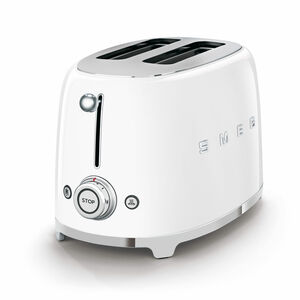 SMEG 2-Schlitz-Toaster Kompakt Weiß