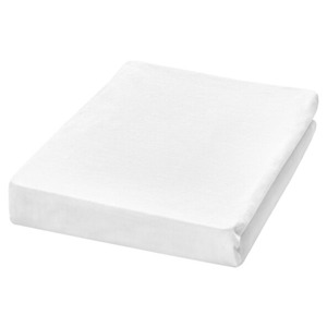 Supersoft Spannbetttuch für Topper, 90-100 x 200-220 cm, weiß
