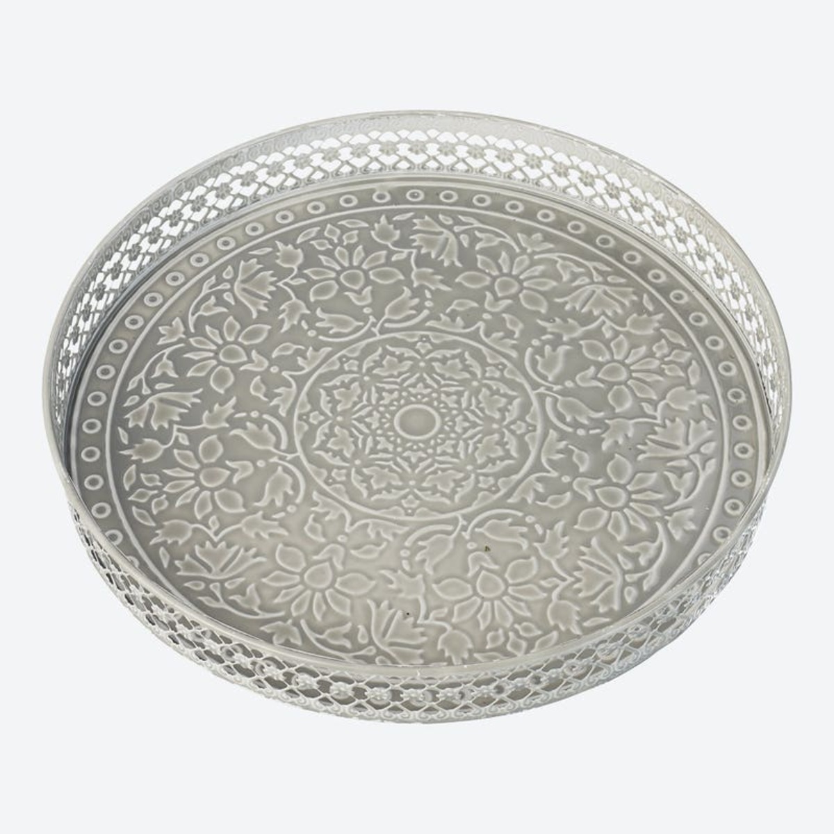 Bild 1 von Deko-Platte aus Metall, Ø ca. 32x4cm