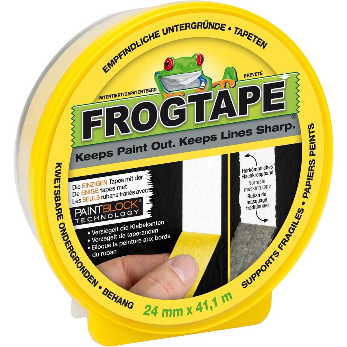 Bild 1 von Frogtape Delicate 24 mm Gelb FSC®