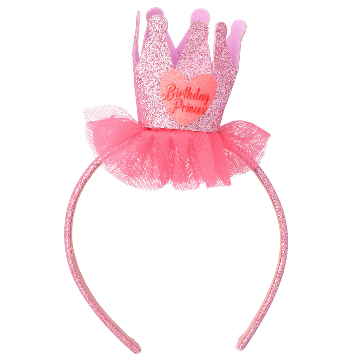 Bild 1 von Haarreif mit Geburtstagskrone ROSA