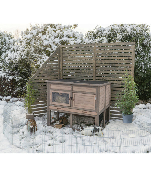 Bild 2 von Trixie Kleintierstall XL mit Wärmedämmung, ca. B120/H98/T94 cm