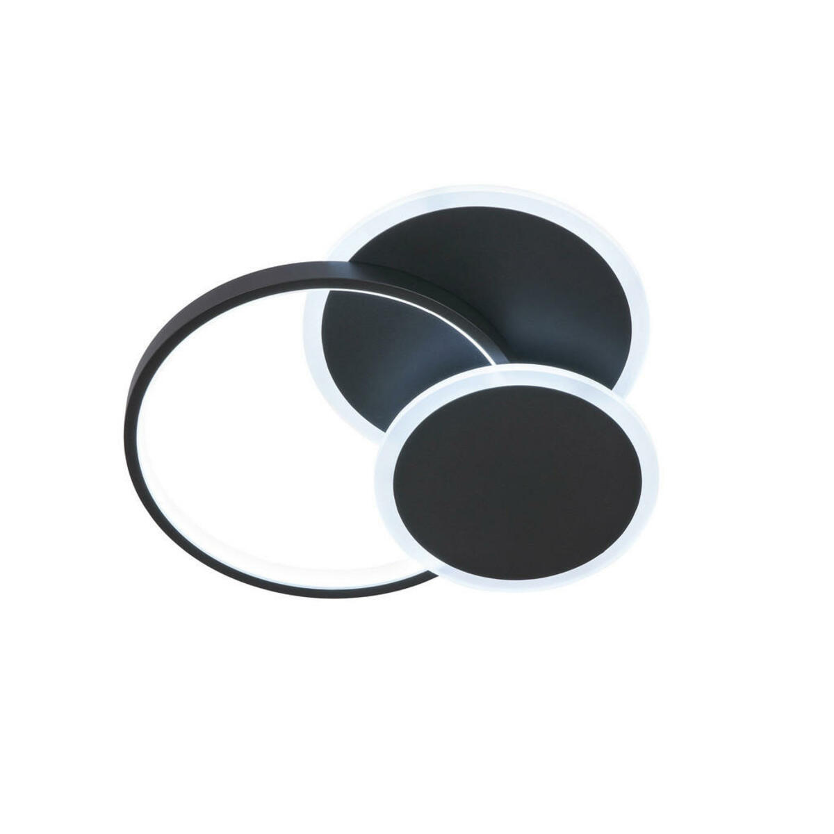 Bild 1 von Fischer & Honsel Led-Deckenleuchte Tomo, Schwarz, Metall, F, Farben fixierbar, Lampen & Leuchten, Leuchtenserien