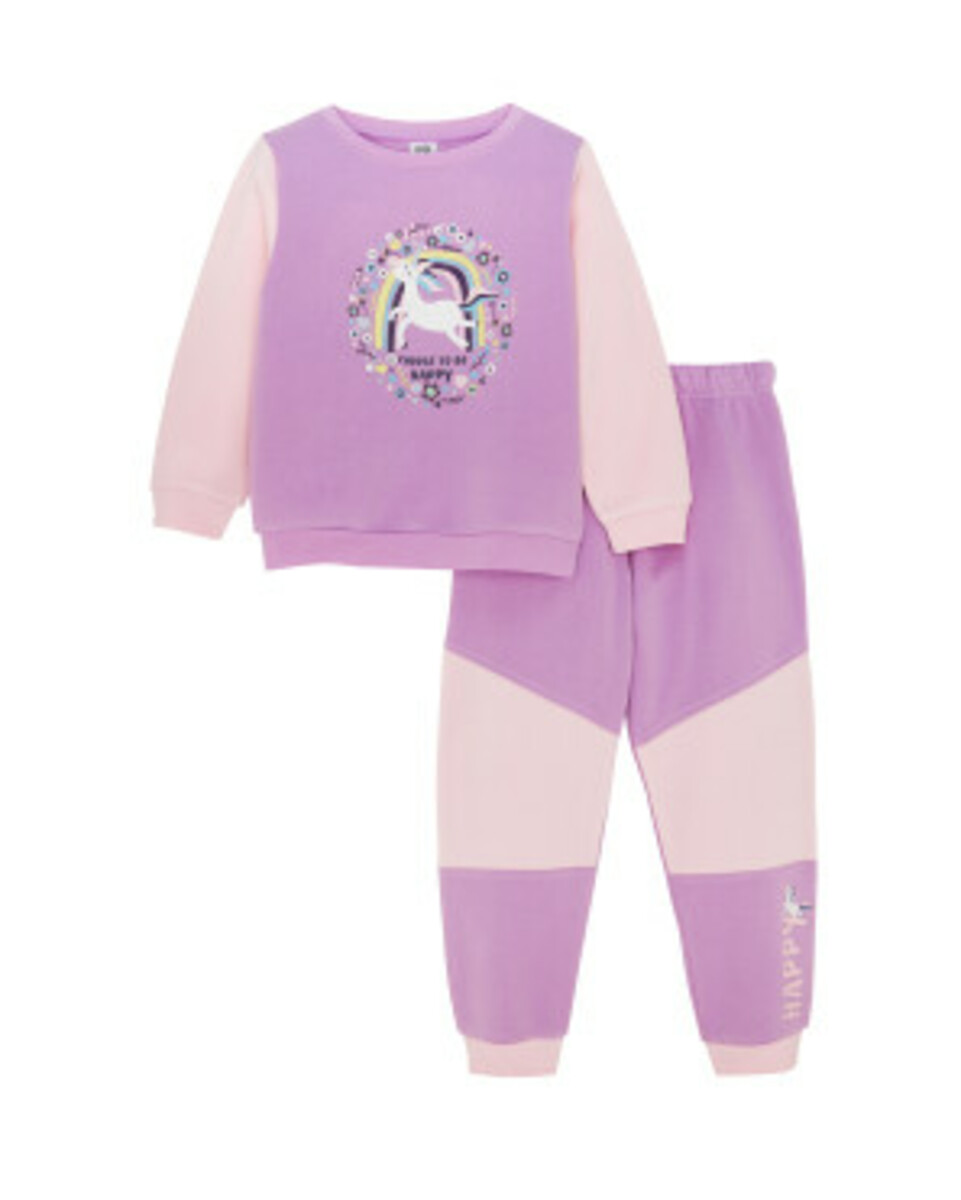 Bild 1 von Jogginganzug Einhorn
       
      Kiki & Koko, 2-tlg. Set
     
      lila