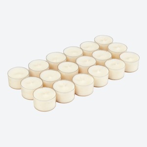 Diana Candles Teelichter Clear-Cup, 18er-Pack