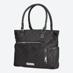 Damen-Handtasche mit geprägtem Muster, ca. 35x28cm