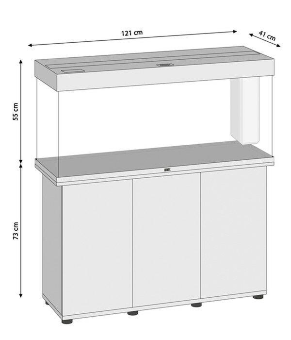 Bild 4 von JUWEL® AQUARIUM Kombination Rio 240 LED, ca. B121/H128/T41 cm, 240 l