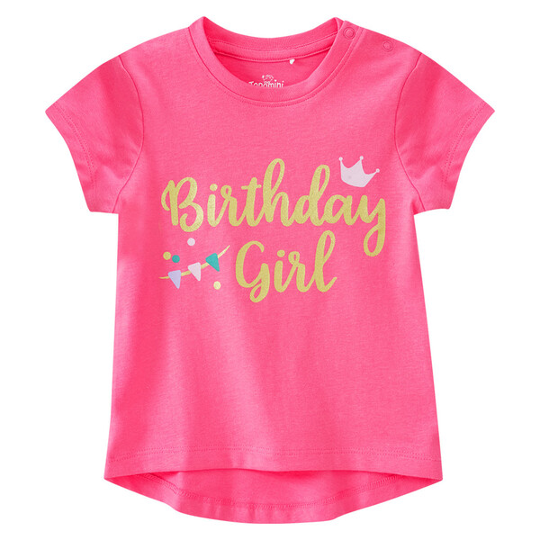 Bild 1 von Baby T-Shirt zum Geburtstag PINK