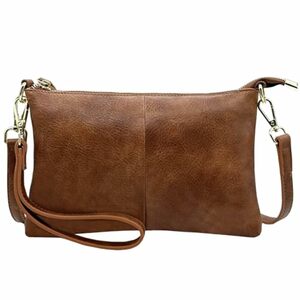 lifwimner Umhängetasche Damen Klein Handtasche Damen Leder C