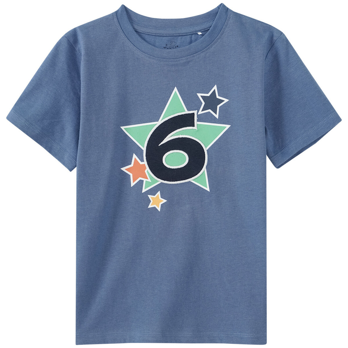 Bild 1 von Jungen T-Shirt mit Geburtstagszahl BLAU
