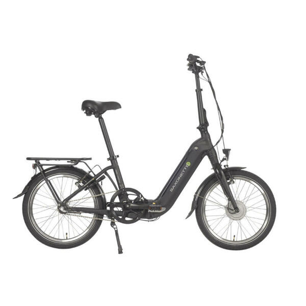 Bild 1 von SAXXX Elektro-Faltrad, Compact Comfort Plus, Vorderradmotor, Nxs 3, schwarz