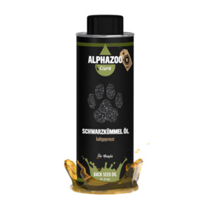 Premium Schwarzkümmelöl für Hunde I Echter Schwarzkümmel kaltgepresst 250ml