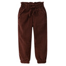 Bild 1 von Mädchen Cordhose im Paperbag-Stil DUNKELBRAUN