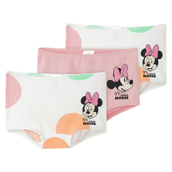 Bild 1 von 3 Minnie Maus Pantys im Set WEISS / ROSA