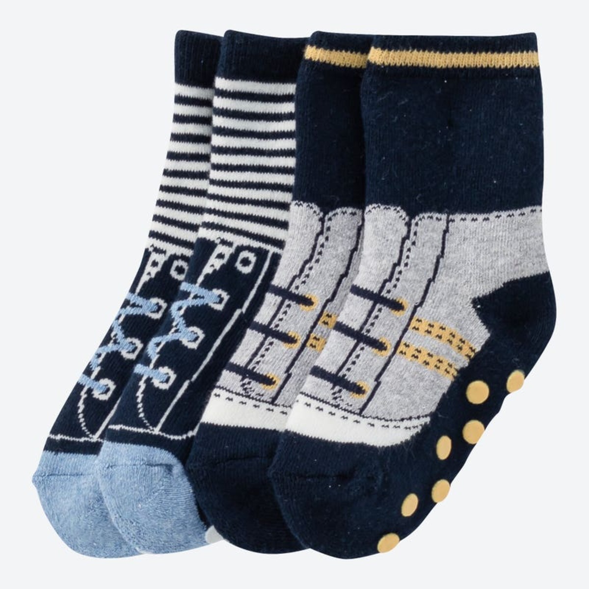 Bild 1 von Jungen-Antirutsch-Socken, 2er-Pack