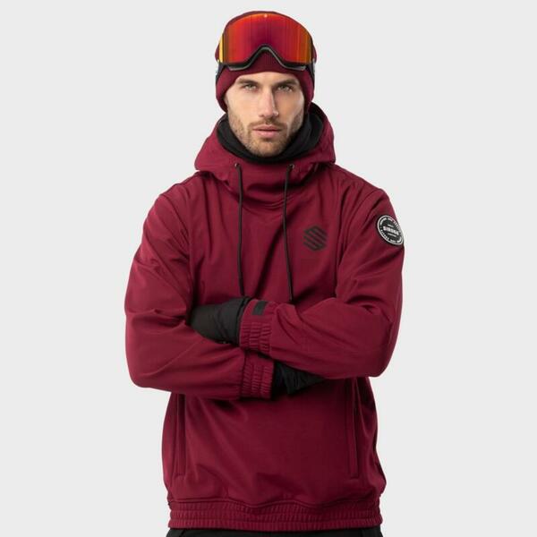 Bild 1 von SIROKO Herren Wintersport snowboardjacke für W1 Groenland SIROKO Bordeauxrot