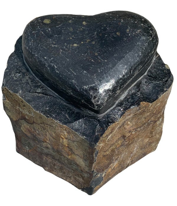 Bild 1 von Dehner Basalt-Herz, ca. B22/H18/T22 cm